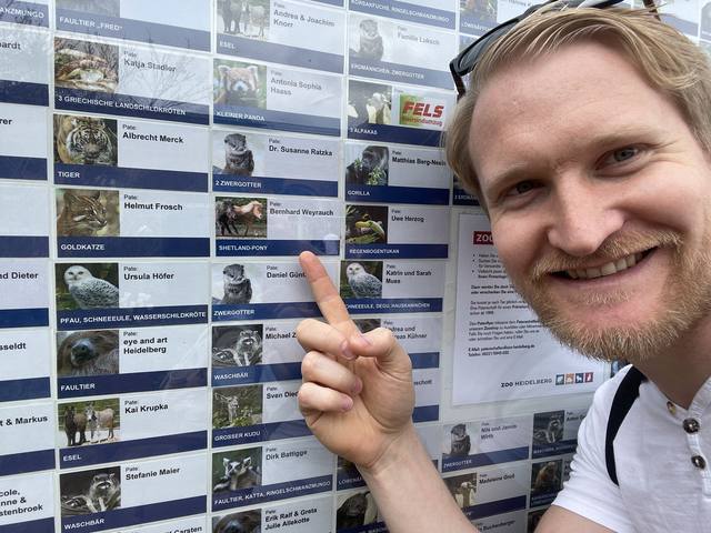 Animal sponsorship, Zoo Heidelberg (2023)